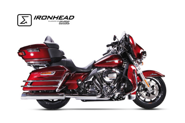 T?umik ze stali nierdzewnej IRONHEAD Harley-Davidson Touring Road King, 06-16