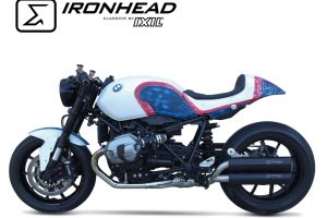 Tłumik ze stali nierdzewnej IRONHEAD BMW R Nine T, 14-