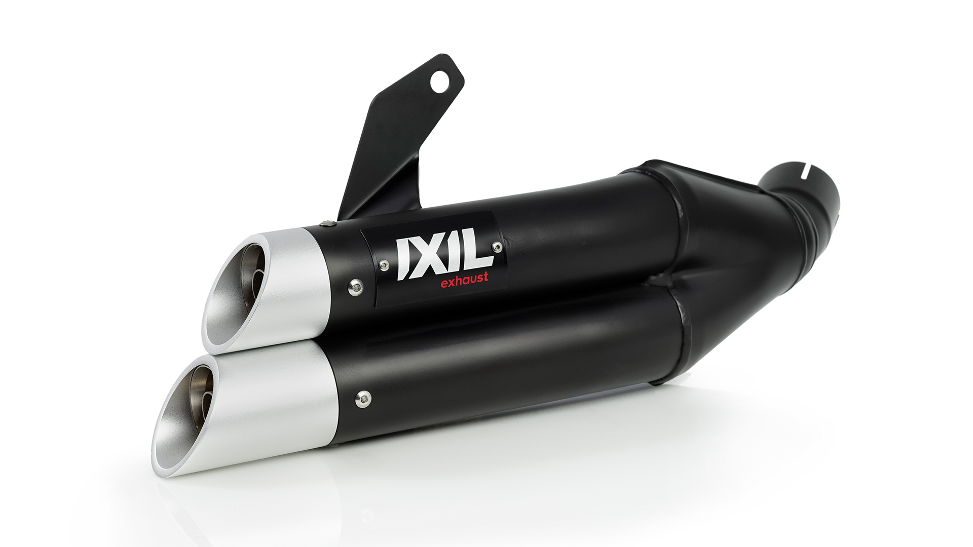 IXIL Hyperlow svart XL-rostfritt helsystem ljuddämpare, Yamaha MT-07, XSR 700
