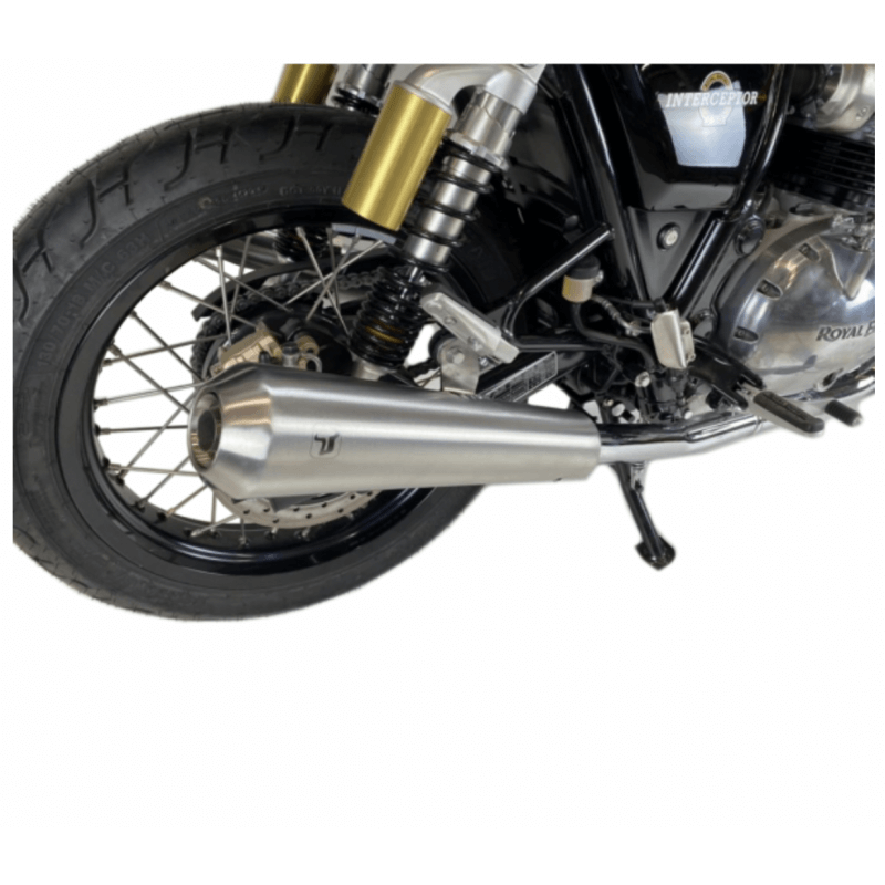 ixrace Rear silencer FULL LINE, ROYAL ENFIELD GT 650 / INTERCEPTOR 650 , left/right, slip on (Euro5)