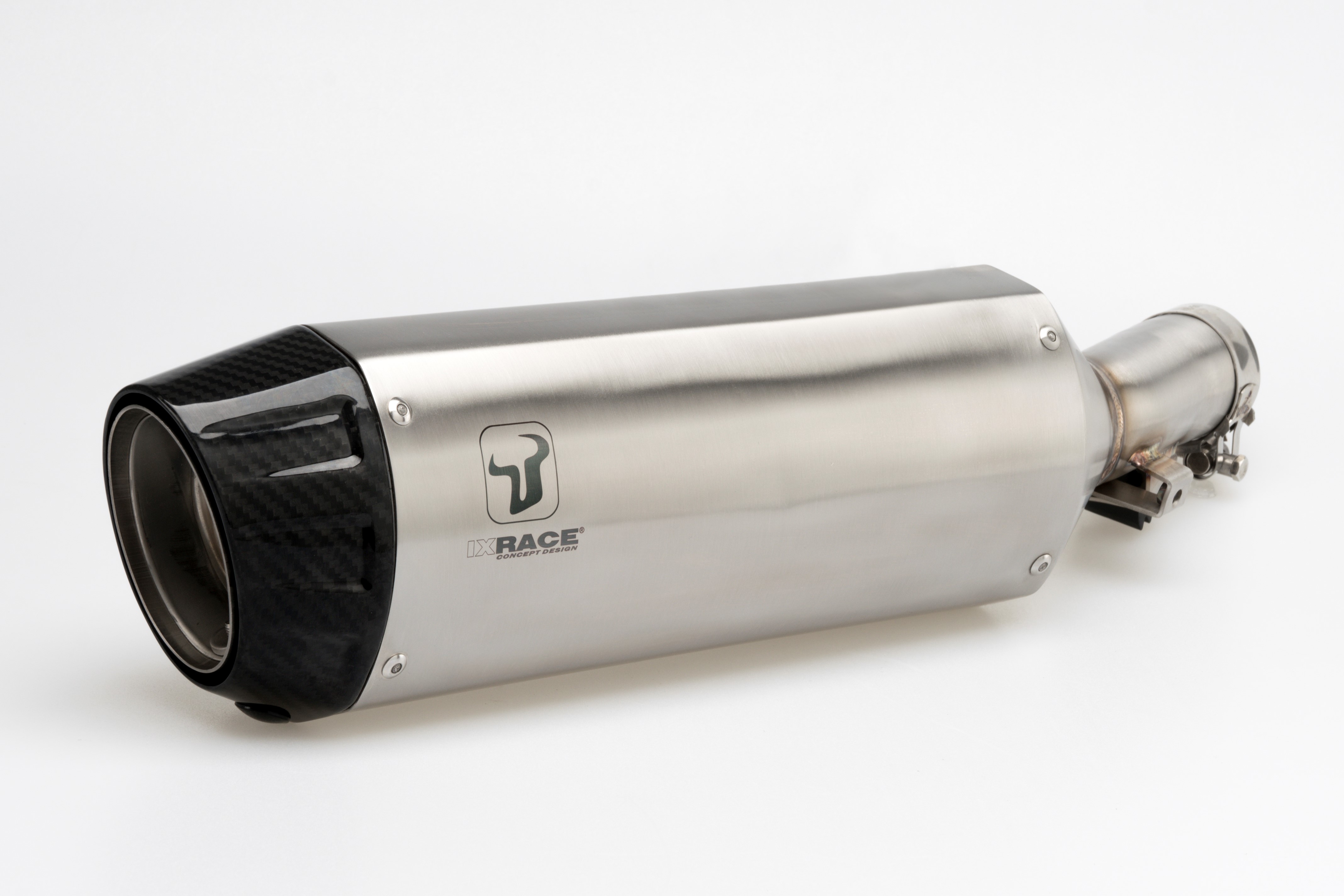 ixrace Desert stainless steel muffler for KTM 790 Adventure 19-, 890 Adventure 20-, HUSQVARNA NORDEN 901