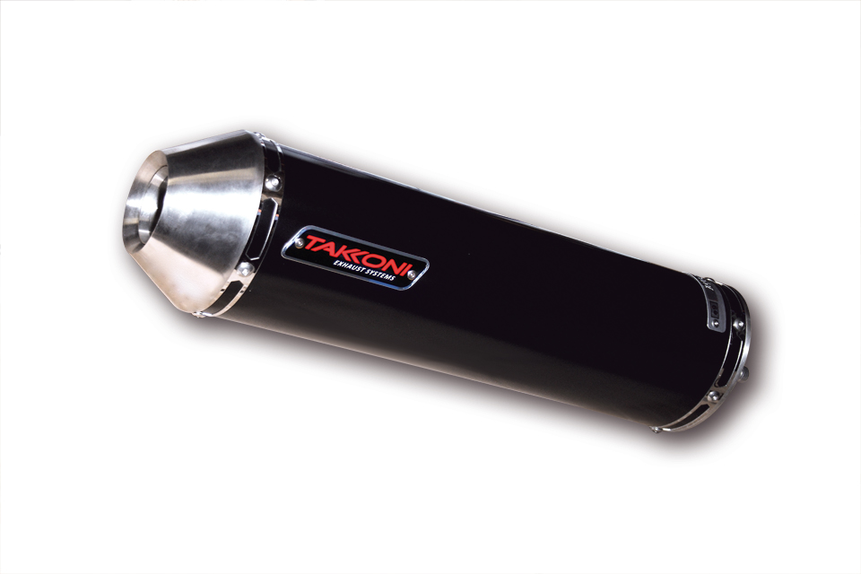 TAKKONI stainless steel silencer for Honda CBR 500 R & CB 500 F, 16- (Euro4)