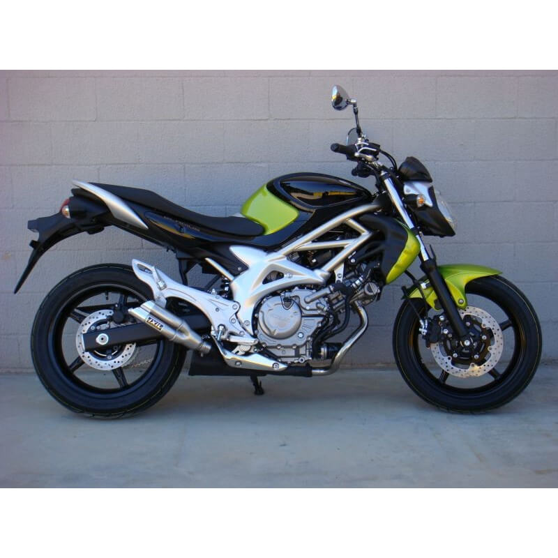 ixil Edelstahl-Endtopf Hyperlow-SFV 650 Gladius, 09-12, Dualexit