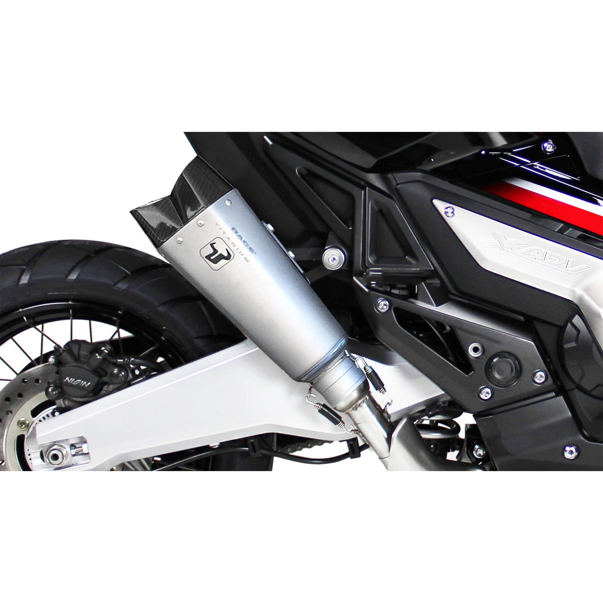 ixrace Endtopf M10 Titan für Honda CBR 500 R / CB 500 F/X