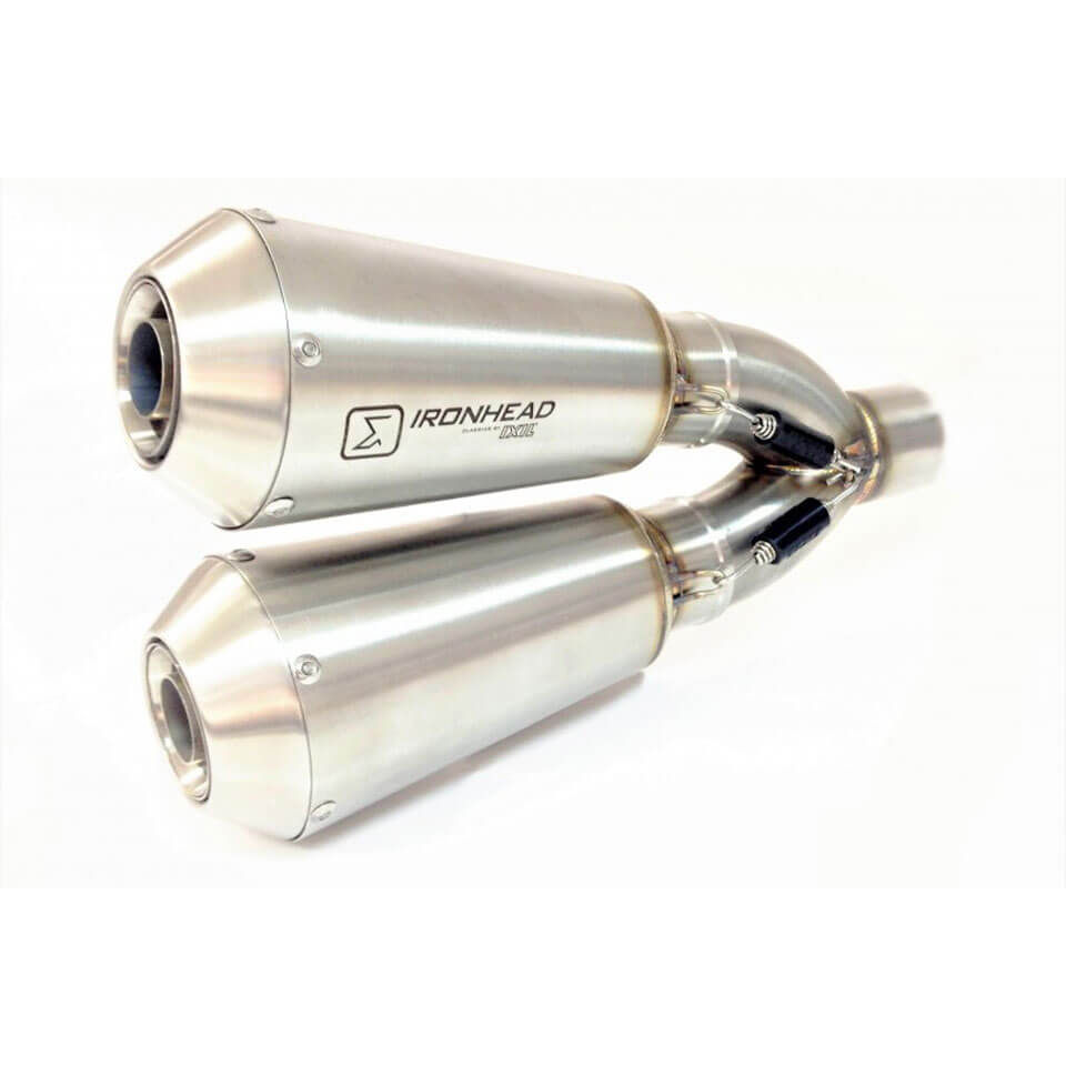 ironhead Edelstahl-Auspuff Brixton CROSSFIRE 500 X, RACING