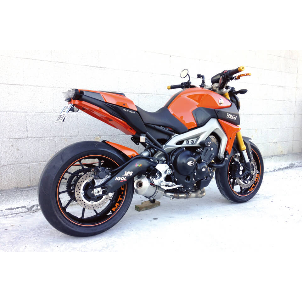 takkoni Komplettanlage Yamaha MT-09 & XSR 900, 16- (Euro3+4)