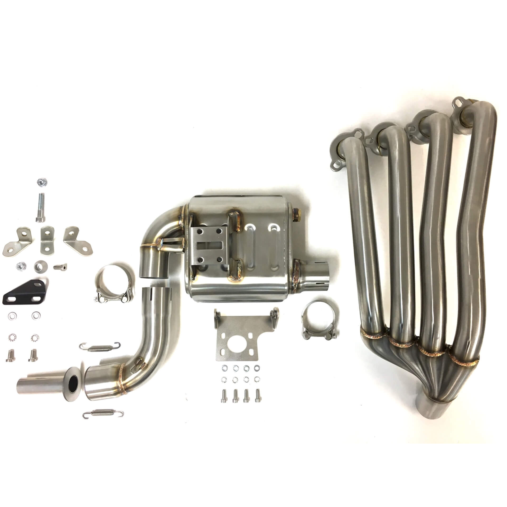 ixrace MK1 stainless steel black slashcut complete system CB 650 R/CBR 650 R, 19-20, CB 650 F/CBR 650 F 17-18
