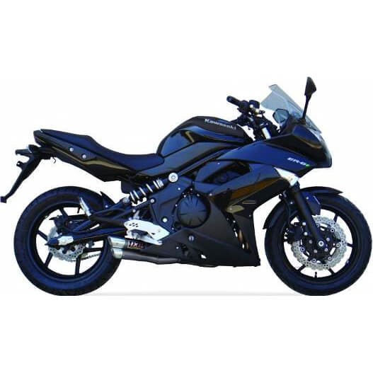 ixil Endschalldämpfer Hyperlow black XL, ER 6 F, 06-, ER 6 N, 05-11, Versys 650, 06-14