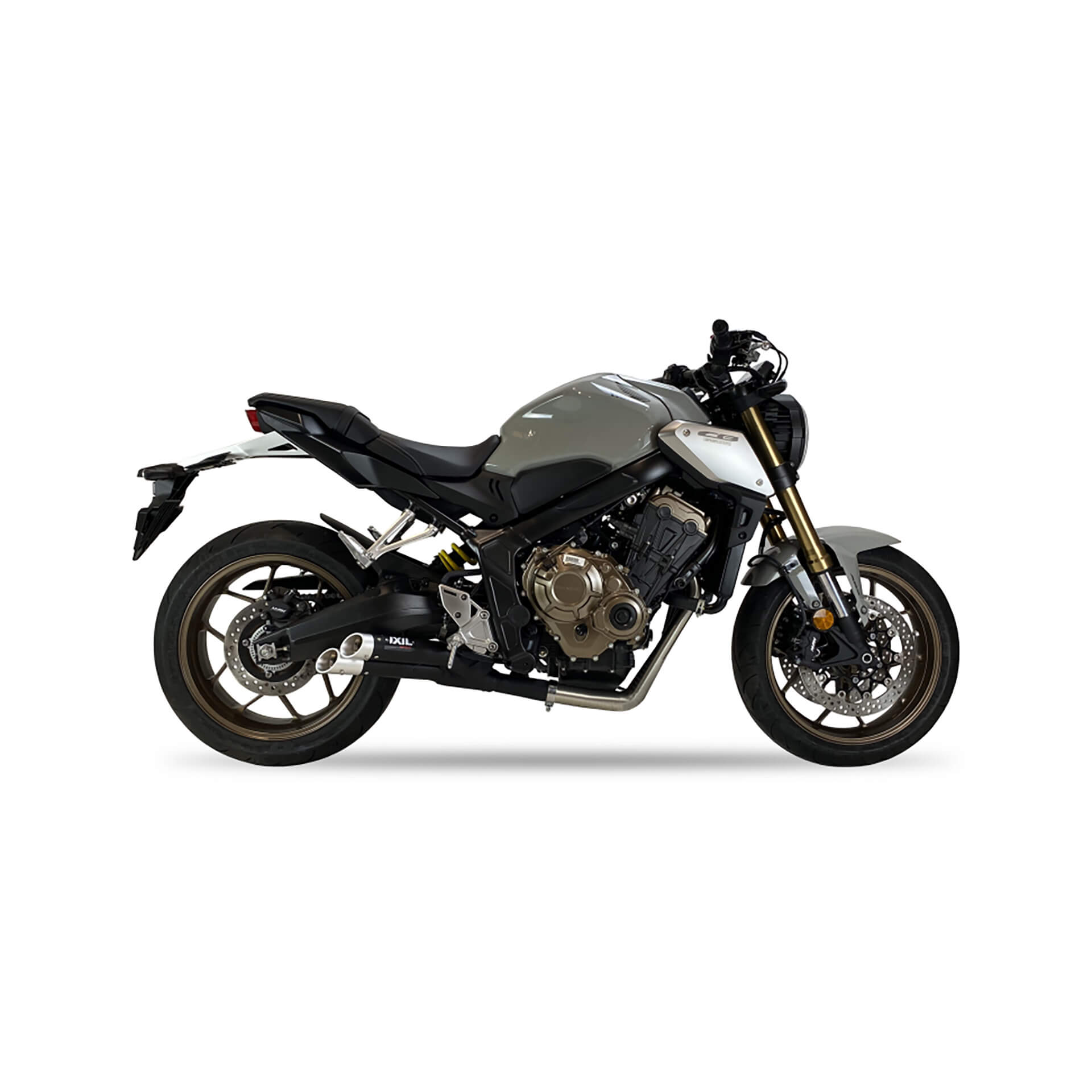 ixil Hyperlow XL Komplettanlage mit Kat, HONDA CB 650 R, 21- (Euro5)