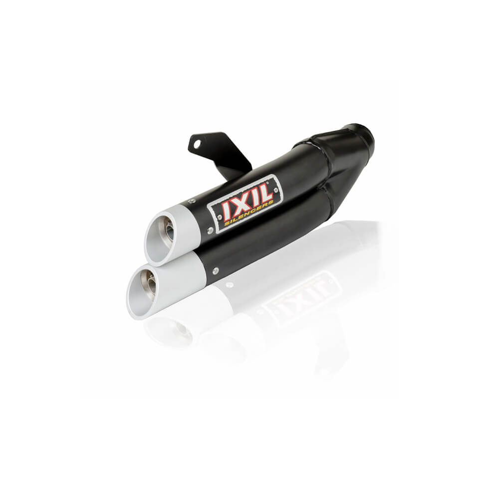 ixil Hyperlow black XL Edelstahl-Endtopf für Honda CBR 500 R / CB 500 F, 19- (PC62,PC63) (Euro4+Euro5)