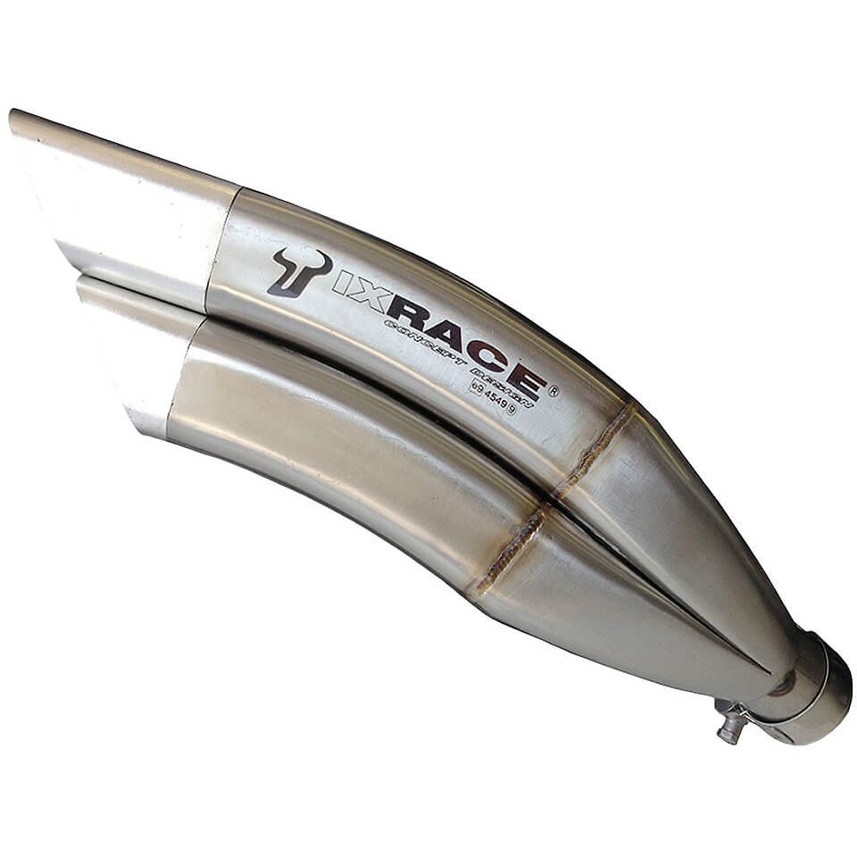 ixrace Edelstahl-Endtopf (Z7) KAWASAKI Versys 1000