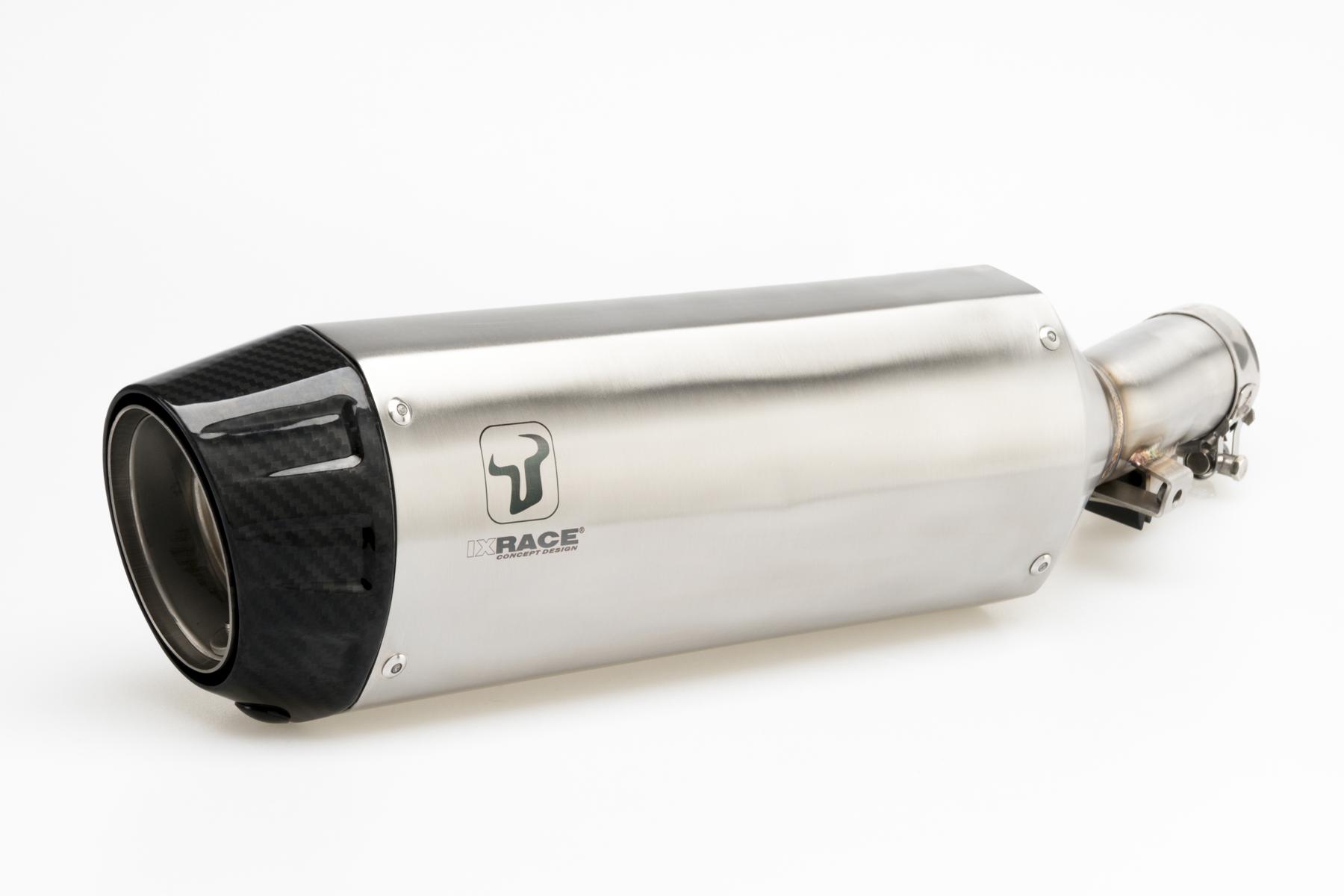 ixrace Desert stainless steel muffler for CF Moto CF Moto 800 MT TOURING / SPORT, 21-22 Euro 5