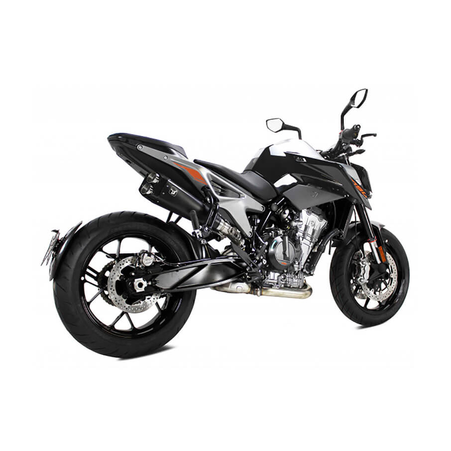 ixrace Endschalldämpfer M9, 790 Duke, 18- (105 PS / 77 kw Variante),Duke 890 R Bj: 20- Euro4+5