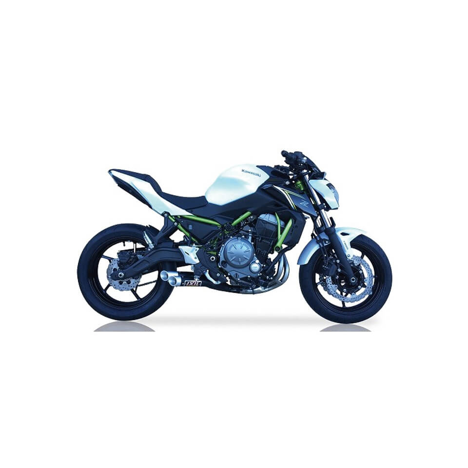 ixil Hyperlow black XL Komplettanlage für Kawasaki Z 650, 17- (Euro4)