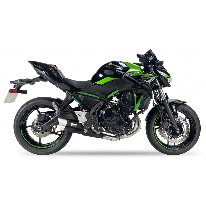 ixil Hyperlow XL Komplettanlage mit Kat, KAWASAKI Z 650/650 Ninja, 23-, (Euro5)
