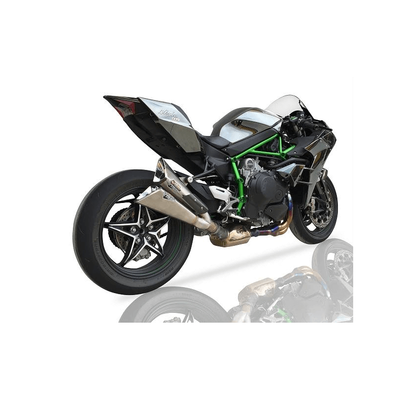 ixil X55SP Endschalldämpfer KAWASAKI H2, 15-20, racing - OHNE ABE!