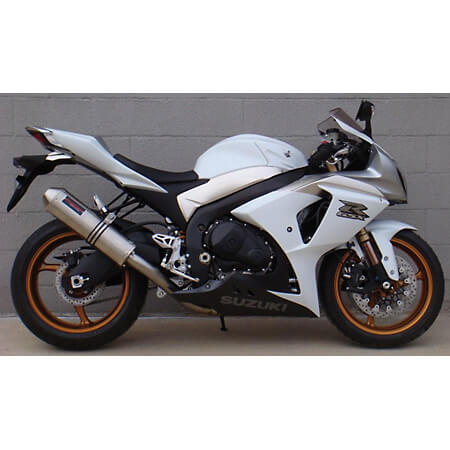 takkoni RACING-Endschalldämpfer rechts für GSX 1000 R 09-11,- Keine ABE!