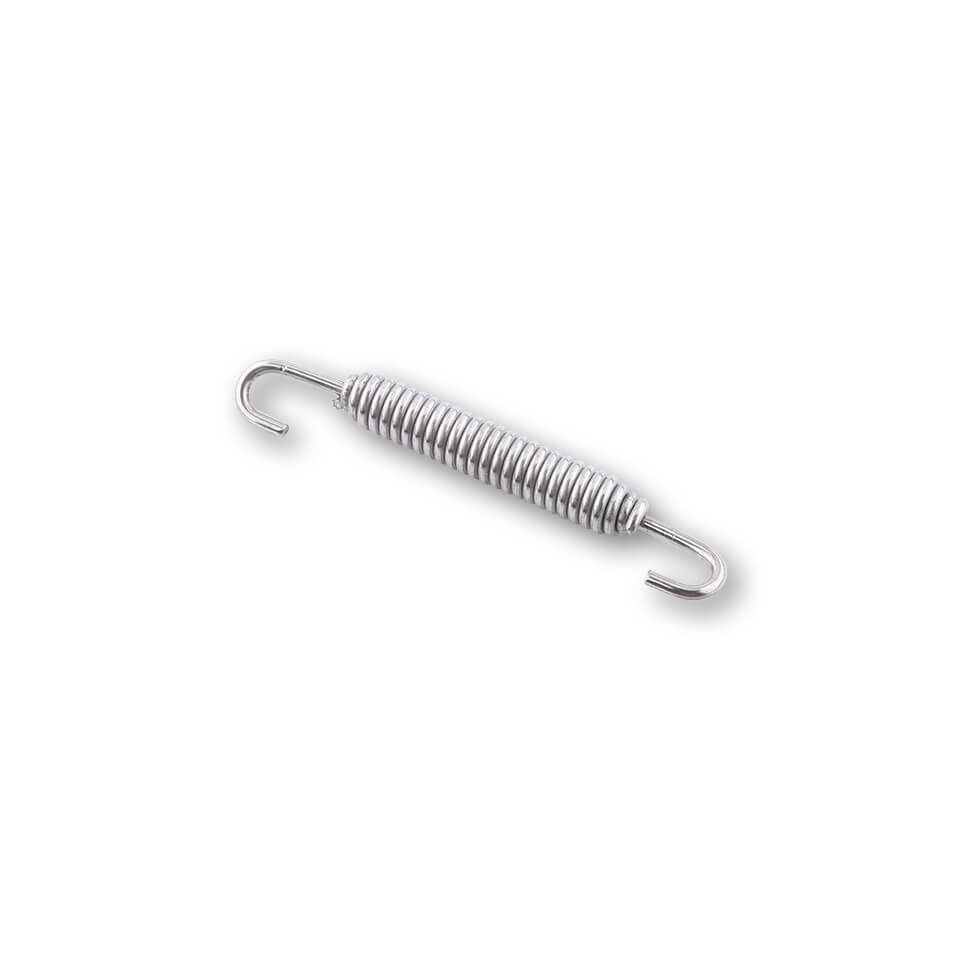 ixil Stainless steel exhaust fixing spring short, about 7.5 cm long, spring body 4 cm