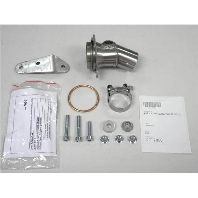 ixil Adapterrohr für ER 6, 05-11, Versys 650, 06-14