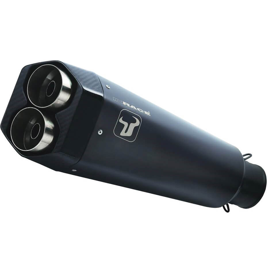 ixrace Stainless steel muffler M9 for Suzuki GSX-S 750, 16-, GSR 750, 11-17