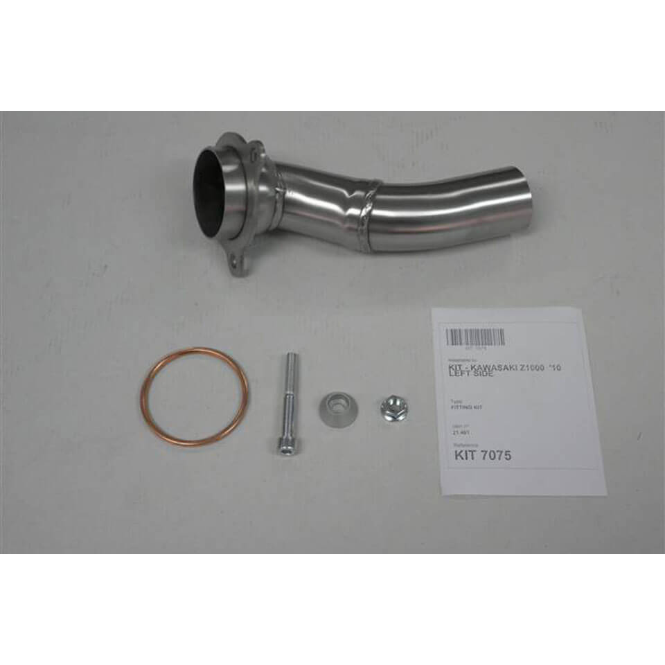 ixil Adapterrohr für Z 1000, Z 1000 SX 10-18, linke Seite