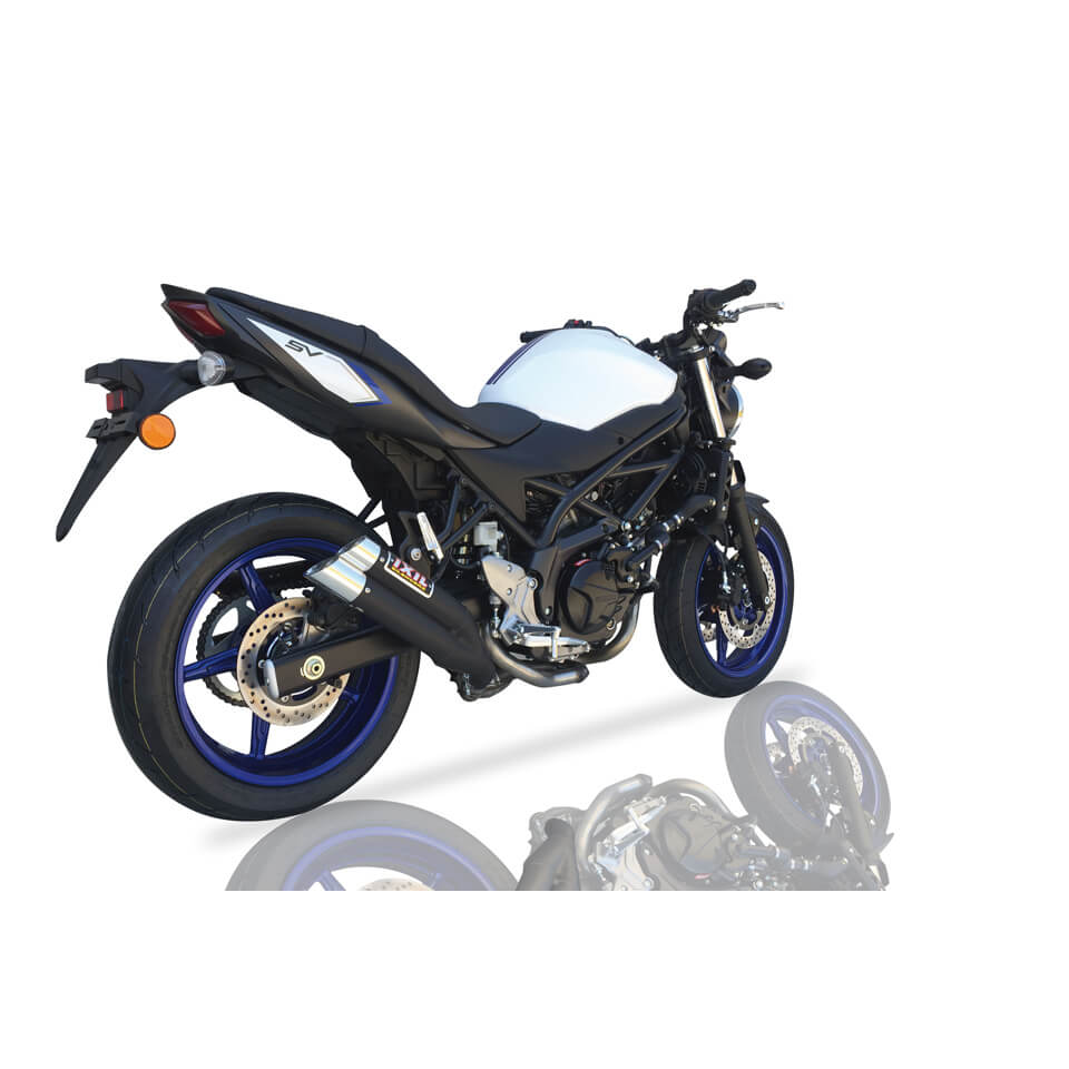 ixil Hyperlow black XL Endschalldämpfer SUZUKI SV 650 16-, SV 650 X 18- (Euro 4 oder Euro 5)